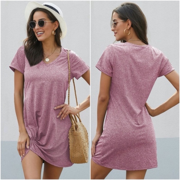 SCHEANA Twist Detail Mini DRess - Picture 2 of 2